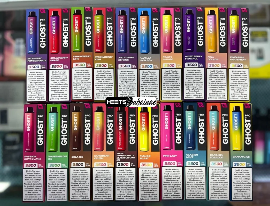 Ghost Pro Vape 3500 Puffs 2%20mg Nicotine Buy Disposable Vape in Dubai UAE