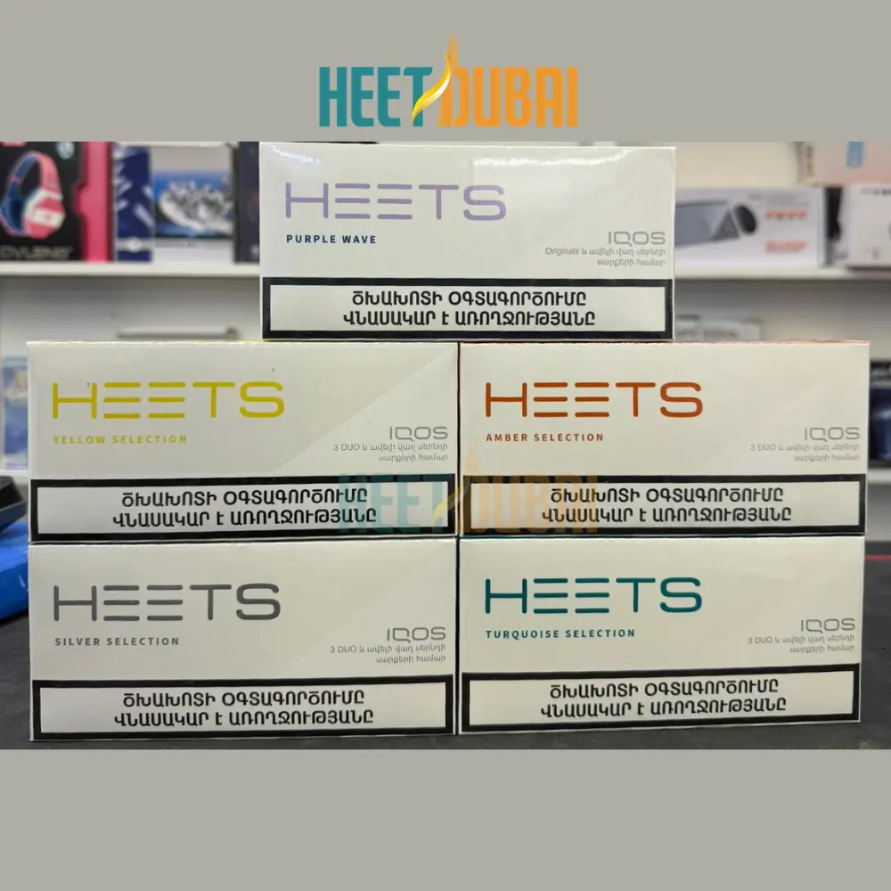 IQOS HEETS Turquoise Selection (Russian Made) IQOS Heets Russian Selection