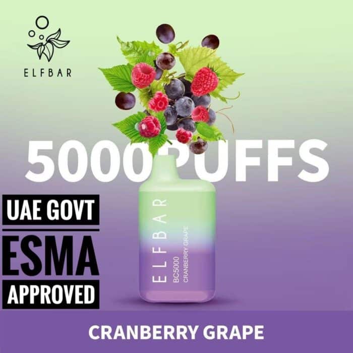 elf bar bc5000 puffs dubai
