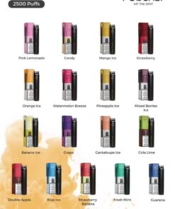 podsalt go 2500 puffs disposable in dubai uae