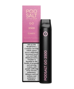 POD SALT GO DISPOSABLE 2500 PUFFS