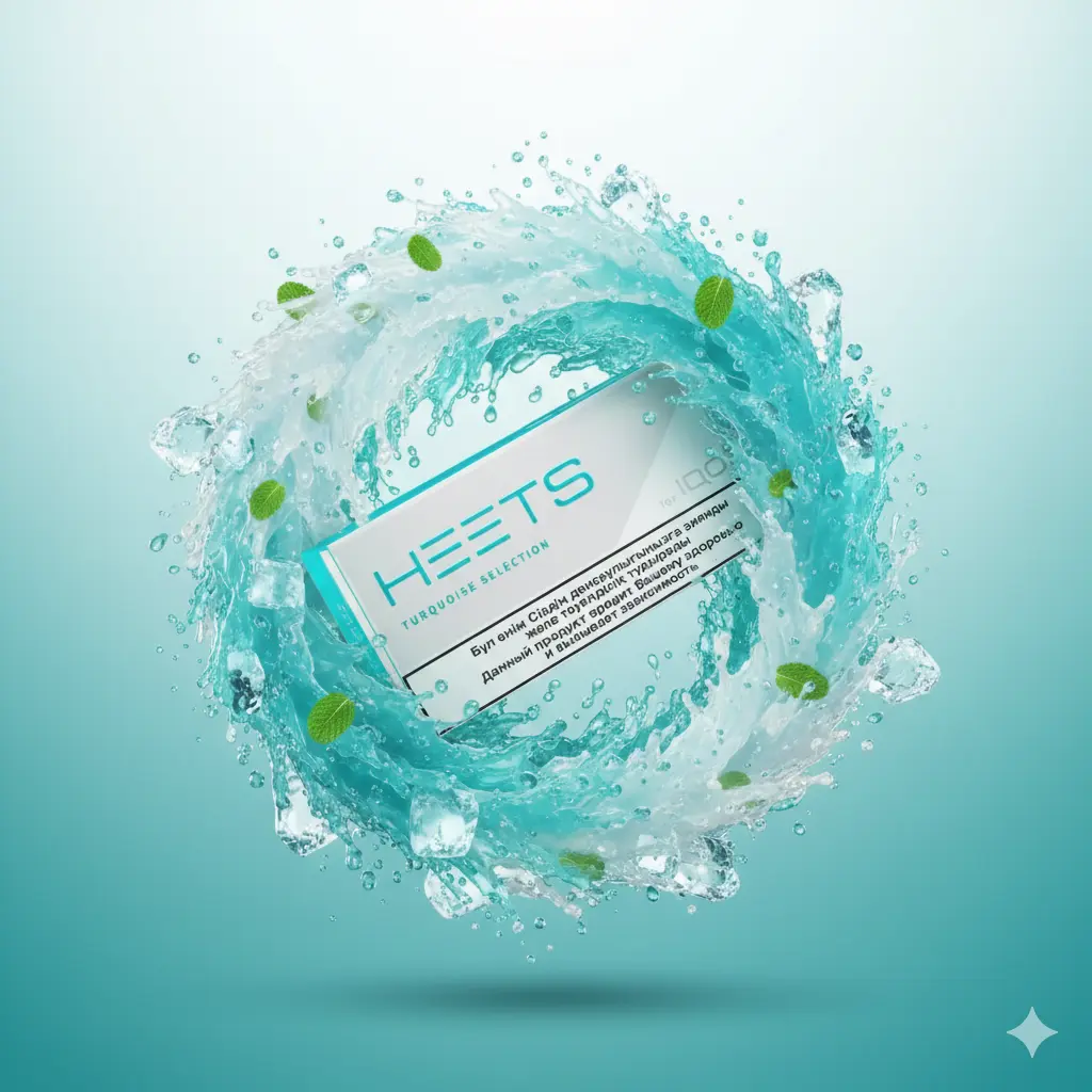 IQOS HEETS Turquoise Selection (Russian Made) - Image 2