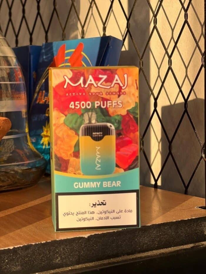 mazaj 4500 puffs disposable vape in dubai uae