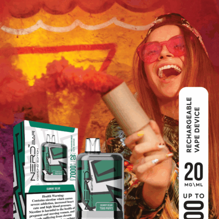 NERD Diamond Disposable Vape 7000 Puffs 20mg