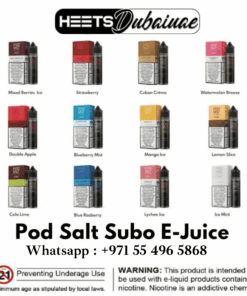 Pod Salt SUBO 3mg50ml Eliquid