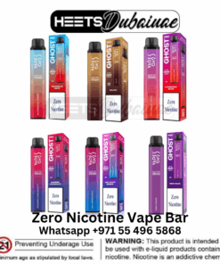 Zero Nicotine Vape Bar Ghost Pro 3500 Puffs