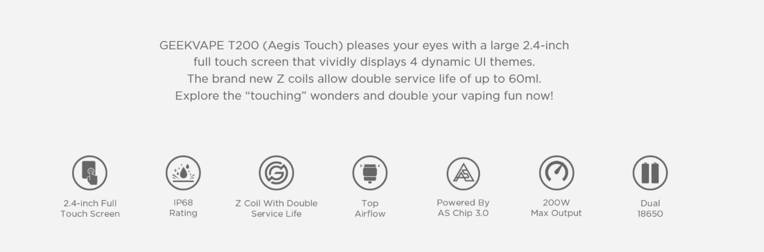 GeekVape T200 Aegis Touch Kit