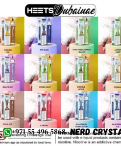 Nerd Crystal 5500 Puffs Disposable