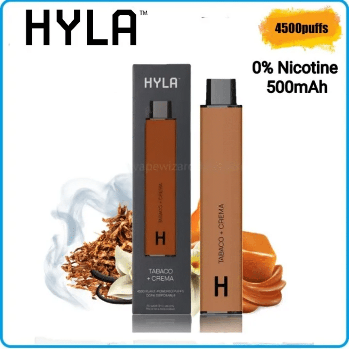 Hyla 4500 Puffs | No Nicotine Disposable