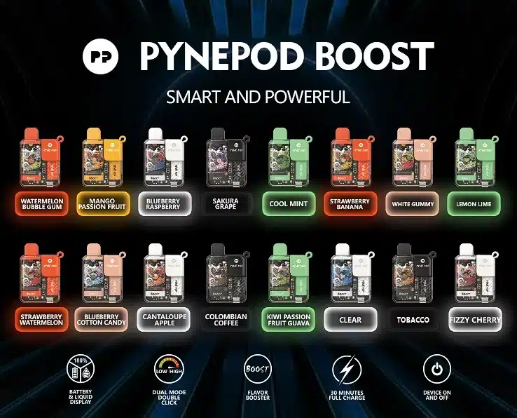 Pyne Pod 8500 Puffs Flavor Booster Disposable Vape