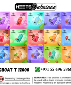 Tugboat T12000 Disposable Vape 5% Nicotine