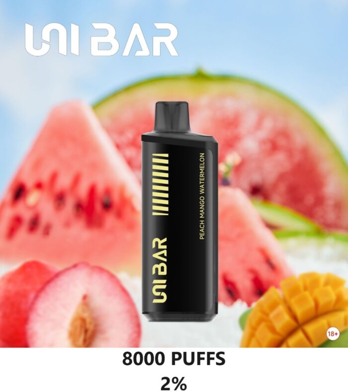 UNI Bar Disposable Vape 8000 Puffs 2% Nicotine