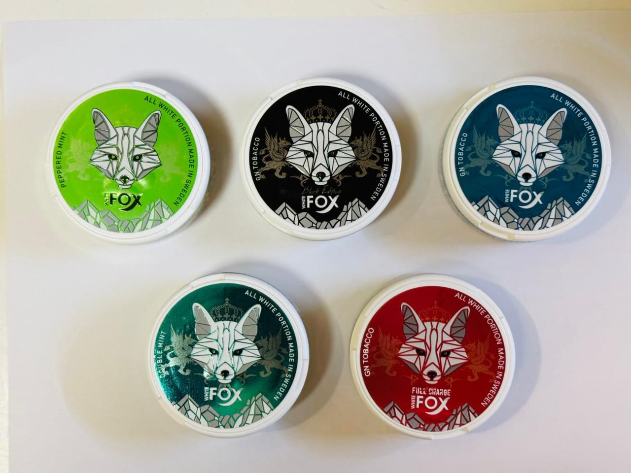 White Fox Nicotine Pouches in Dubai