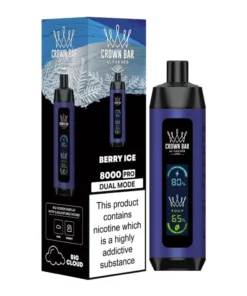 Buy Al Fakher Pro 8000 Puffs (BIG CLOUD) in Dubai | Best Crown Bar 5mg Disposable DTL Vape in UAE