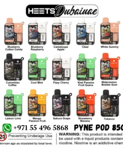 PynePod 8500 Puffs Flavor Booster Disposable Vape