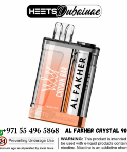 Al Fakher Crystal 9000 Puffs Crown Bar Disposable Vape