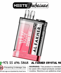 Al Fakher Crystal 9000 Puffs Crown Bar Disposable Vape