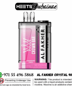 Al Fakher Crystal 9000 Puffs Crown Bar Disposable Vape