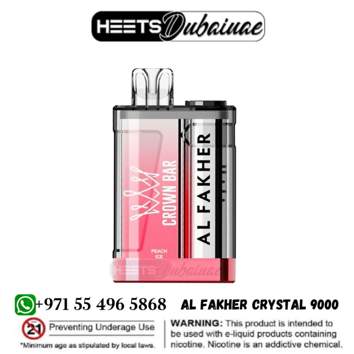 Al Fakher Crystal 9000 Puffs Crown Bar Disposable Vape