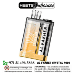 Al Fakher Crystal 9000 Puffs Crown Bar Disposable Vape