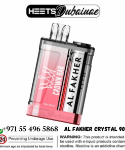 Al Fakher Crystal 9000 Puffs Crown Bar Disposable Vape
