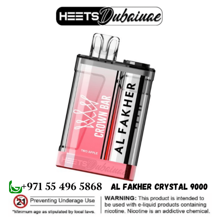 Al Fakher Crystal 9000 Puffs Crown Bar Disposable Vape