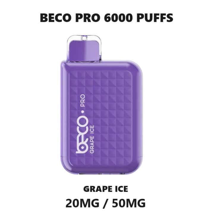 BECO Pro 6000 puffs disposable vape in dubai uae