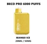 BECO Pro 6000 puffs disposable vape in dubai uae