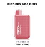 BECO Pro 6000 puffs disposable vape in dubai uae