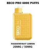 BECO Pro 6000 puffs disposable vape in dubai uae