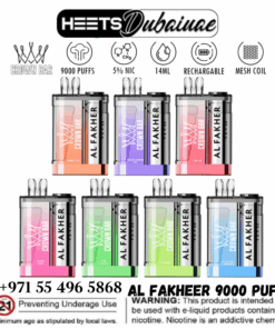 Al Fakher Crystal 9000 Puffs Crown Bar Disposable Vape