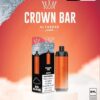 Al Fakher Crown Bar Peach Ice 8000 Puffs Disposable Vape