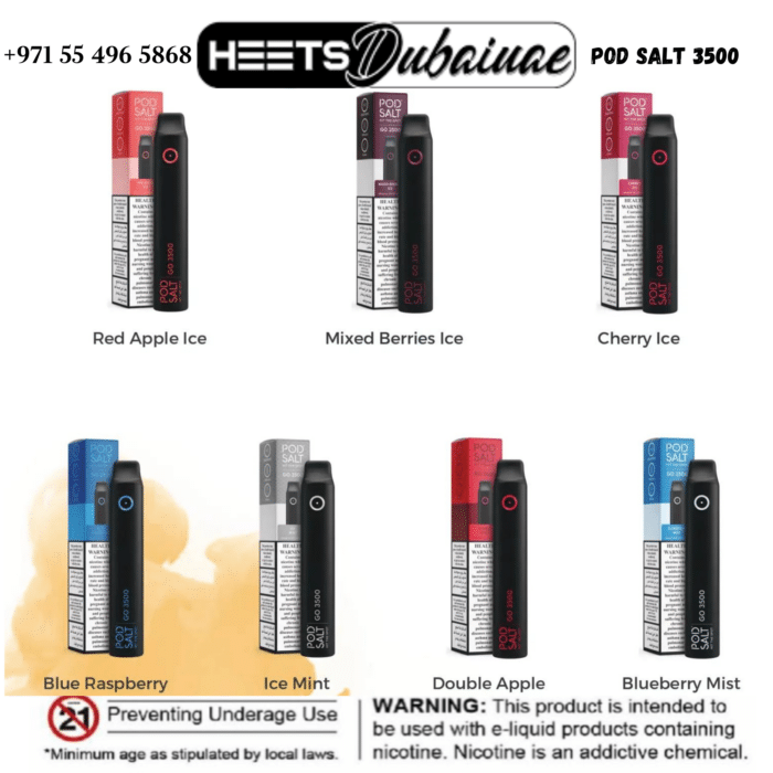 Pod Salt Go 3500 Puffs Disposable Vape