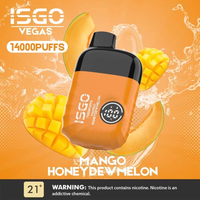 Best ISGO VEGAS 14000 Puffs Disposable Vape in Dubai UAE