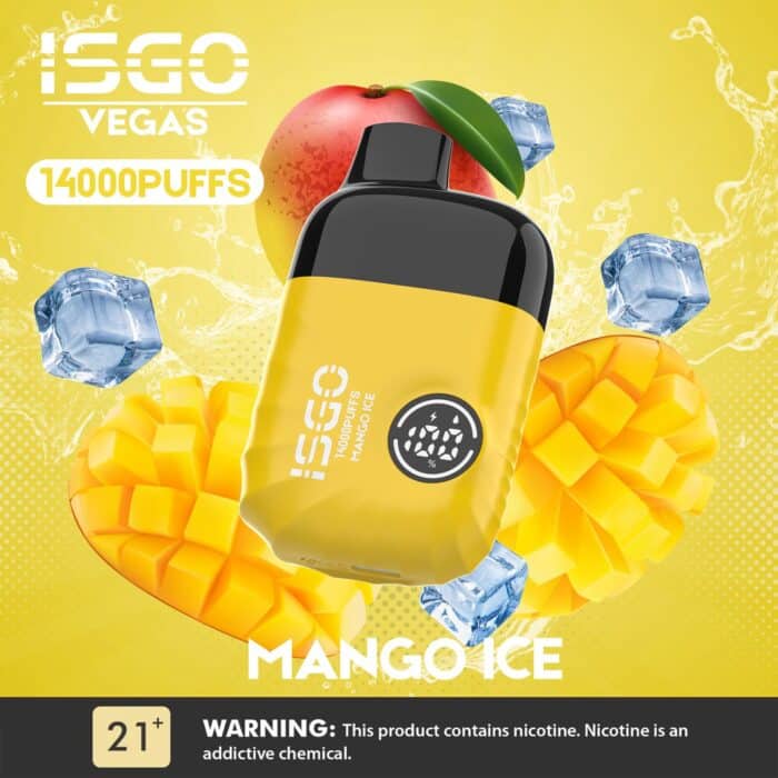 Best ISGO VEGAS 14000 Puffs Disposable Vape in Dubai UAE