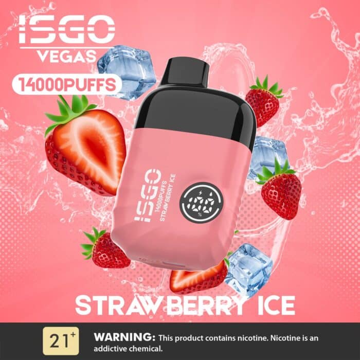 Best ISGO VEGAS 14000 Puffs Disposable Vape in Dubai UAE