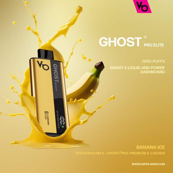 Vapes Bars Ghost Pro Elite 7000 Puffs Disposable Vape