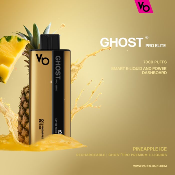 Vapes Bars Ghost Pro Elite 7000 Puffs Disposable Vape