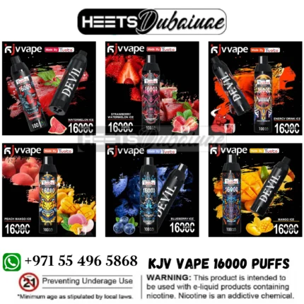 KJV VPAE 16000 Puffs Disposable by Yuoto