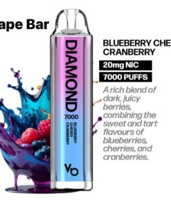 Alternative view of Vapes Bars Diamond 7000 Disposable Vape