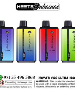 Hayati Pro Ultra 15000 puffs 2% Disposable Vape Device