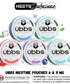 UBBS Nicotine Pouches 6mg & 11mg