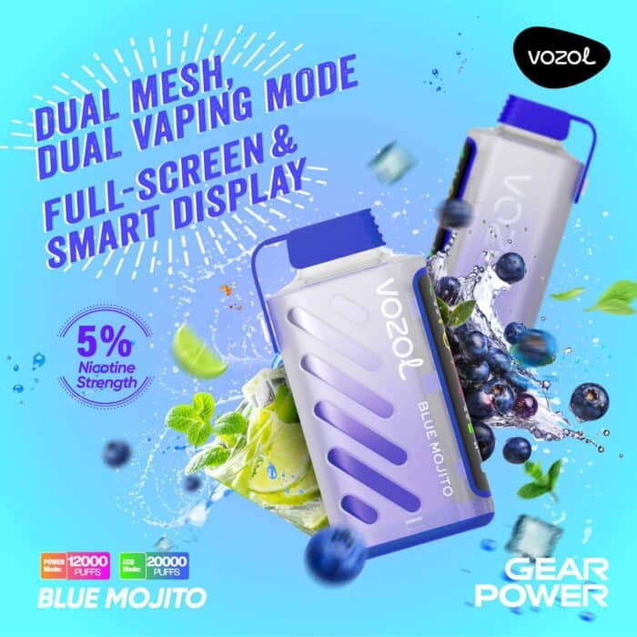 VOZOL Gear Power 20000 Puffs Disposable Vape Device