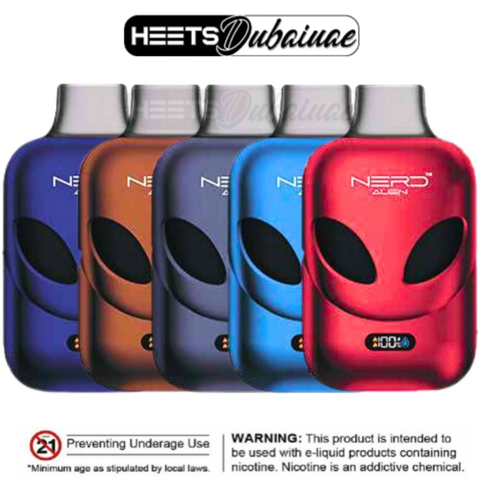 NERD Alien 12000 Puffs Disposable Vape in Dubai UAE