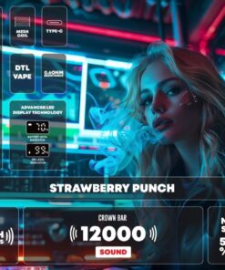 Al Fakher Crown Bar 12000 Puffs DLT Vape