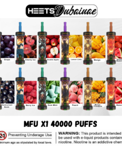 MFU X1 40000 Puffs Big Clouds Club Shisha