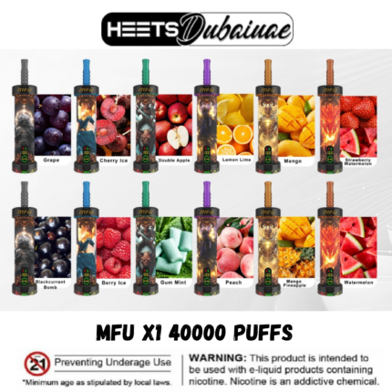 MFU X1 40000 Puffs Big Clouds Club Shisha