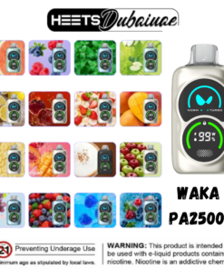 Waka PA25000 Puffs Disposable Vape 50mg/5%