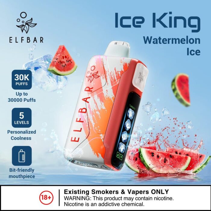 elf bar ice king 30000 puffs