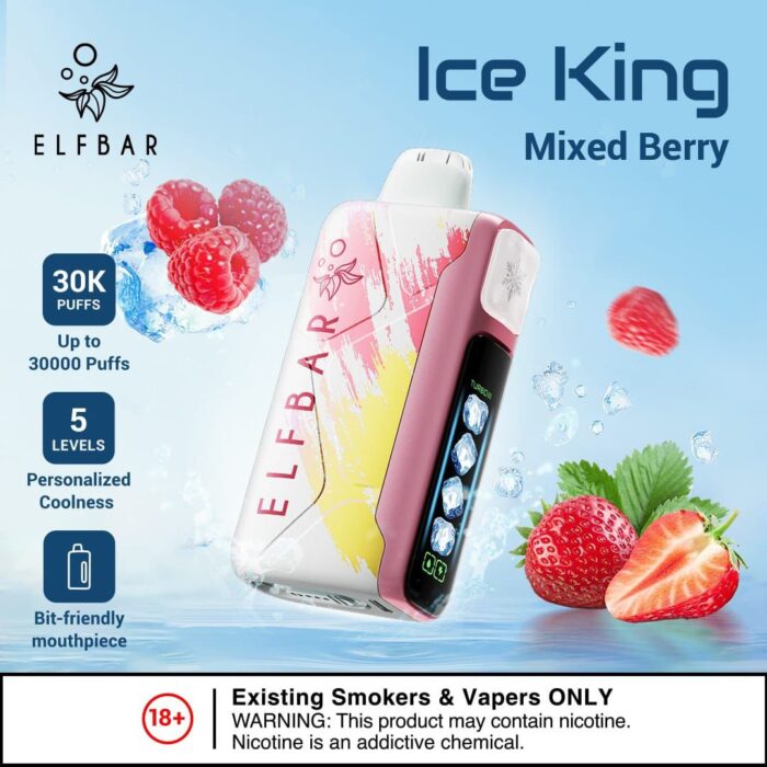 elf bar ice king 30000 puffs